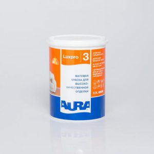 В/Д краска интерьерная высокоукрывистая AURA LUXPRO 3 0,9л