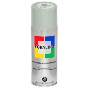 Краска аэрозольная CORALINO RAL 7035 светло-серый 520мл
