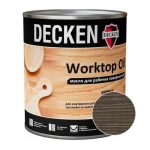 Масло DECKEN Worktop Oil Wood для рабочих поверхностей Венге 0,75 л