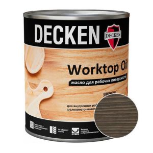 Масло DECKEN Worktop Oil Wood для рабочих поверхностей Венге 0,75 л