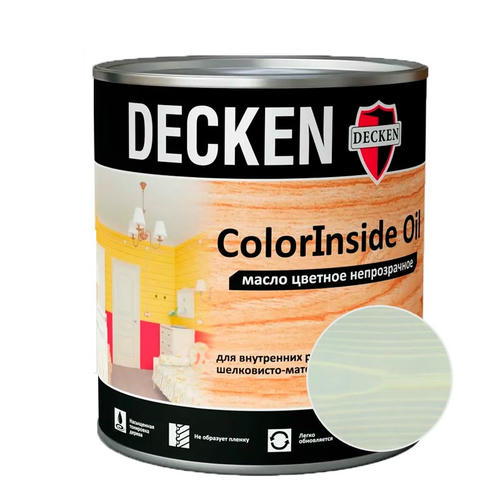 Масло DECKEN Color Inside Oil Scandi Платина 0,75 л