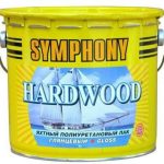 Лак яхтный Symphony Hardwood глянцевый 2,7 л