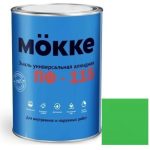 Эмаль алкидная Mokke ПФ-115 ярко-зеленая 20 кг