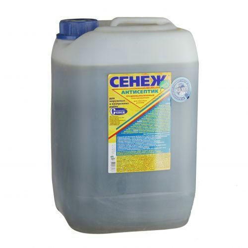 Антисептик Сенеж трудновымываемый консервирующий 10 кг