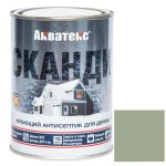 Антисептик акриловый кроющий для дерева Акватекс Сканди полуматовый Альпийское утро 0,75 л