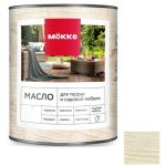 Масло для террас Mокке 9602 белый 0,75 л