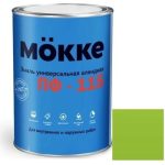 Эмаль алкидная Mokke ПФ-115 салатовая 20 кг