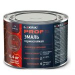 Эмаль термостойкая антикоррозионная Лакра Prof it до 700С красно-коричневая 0,4 кг