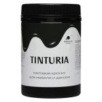 Краска для мебели и декора TINTURIA 0,35кг безлунная ночь