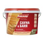 Лак акриловый Parade Classic L30 Сауна & Баня полуматовый 2,5 л
