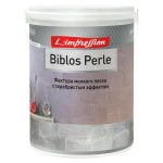 Покрытие декоративное LIMPRESSION Biblos perle с эффектом серебристого песка 2,5л