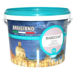 Краска грунтовочная ARTIGIANO Basecoat 2,5л белая