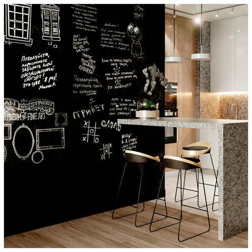 Краска грифельная для школьных досок FARBITEX PROFI акриловая черная 1л — изображение 2