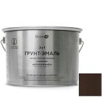 Грунт-эмаль по ржавчине Elcon 3 в 1 матовая Ral 8017 коричневая 10 кг