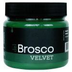 Краска акриловая DEL BROSKO Velvet интерьерная матовая 400мл хвойный зеленый