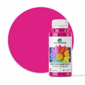 Паста колеровочная ECOTERRA розовый N9 0,1л