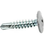 Саморез с прессшайбой Креп-Комп пшс197004 со сверлом окрашенный Ral 7004 4,2х19 мм 1000 штук