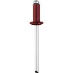 STAYER 4.0 х 10 мм, RAL 3005 темно-красный, 50 шт., алюминиевые заклепки Color-FIX Prof
