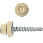 Саморез кровельный Креп-Комп RAL1014 слоновая кость 4,8х29 мм 3500 штук