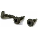 Саморез по металлу Креп-комп клоп черный со сверлом 3,5х11 мм 2000 штук