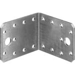 ЗУБР УК-2.5, 55 x 70 x 70 x 2.5 мм, цинк, крепежный уголок