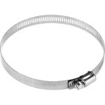 ЗУБР 2 шт., 105-127 мм, нерж. сталь, просечная лента 12,7 мм, хомуты Профессионал