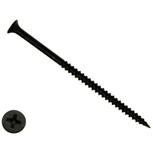 Саморез универсальный Креп-комп черный 4,8х89 мм 1800 штук