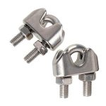 Зажим канатный Креп-Комп DIN 741 А2 М4 нержавеющая сталь 20 шт