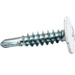 Саморез с прессшайбой Креп-Комп пшс139003 со сверлом окрашенный Ral 9003 4,2х13 мм 1500 штук