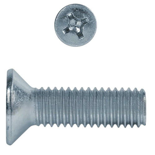 Винт потайной Креп-комп DIN965 оцинкованный 8х25 мм 2200 шт