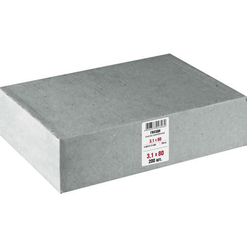 ЗУБР 80 х 3.1 мм, 200 шт., оцинкованные, гвозди ершеные — изображение 2