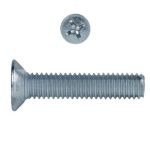 Винт потайной Креп-комп DIN965 оцинкованный 6х35 мм 360 шт
