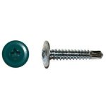 Саморез с прессшайбой Креп-Комп пшс135021 со сверлом окрашенный Ral 5021 4,2х13 мм 1500 штук