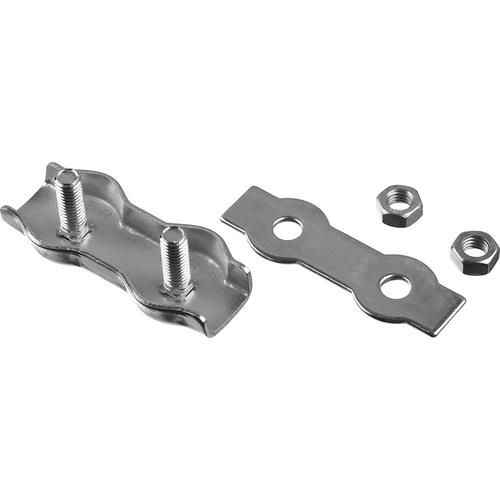 ЗУБР 2 мм, 2 шт., зажим троса двойной — изображение 2