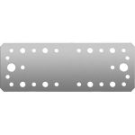 ЗУБР КП-2.5, 180 x 65 x 2.5 мм, цинк, крепежная пластина