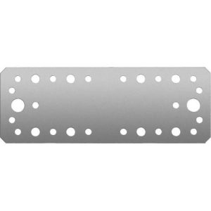 ЗУБР КП-2.5, 180 x 65 x 2.5 мм, цинк, крепежная пластина
