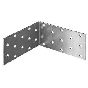 ЗУБР УКР-2.0, 80 x 100 x 100 x 2 мм, цинк, равносторонний крепежный уголок