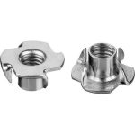 ЗУБР M10x12 мм, 5 кг (650 шт.), оцинкованная, гайка врезная