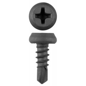 Саморез клоп ГОСКРЕП ШСММ оксидированный со сверлом, 3,5х11 мм (50 шт)