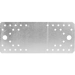 ЗУБР КП-2.0, 210 x 90 x 2 мм, цинк, крепежная пластина