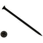 Саморез универсальный Креп-комп черный 4,2х89 мм 100 штук