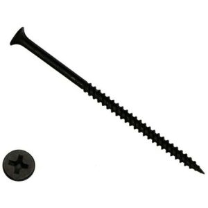 Саморез универсальный Креп-комп черный 4,2х89 мм 100 штук