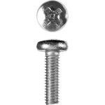 ЗУБР M6 x 20 мм, 5 кг, полусферическая головка, винт DIN 7985