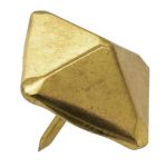 Гвозди мебельные 20х14мм золото 5шт