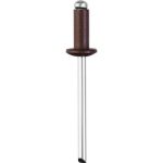 STAYER 4.0 х 10 мм, RAL 8017 шоколадно-коричневый, 50 шт., алюминиевые заклепки Color-FIX