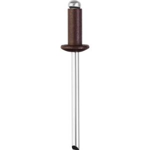 STAYER 4.0 х 10 мм, RAL 8017 шоколадно-коричневый, 50 шт., алюминиевые заклепки Color-FIX