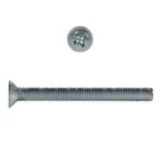 Винт потайной Креп-комп DIN965 оцинкованный 5х80 мм 20 шт