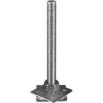 ЗУБР 80х80х250 мм, М24, регулировочная стойка Анкер Мастер
