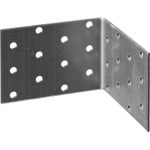 ЗУБР УКР-2.0, 60 x 80 x 80 x 2 мм, цинк, равносторонний крепежный уголок