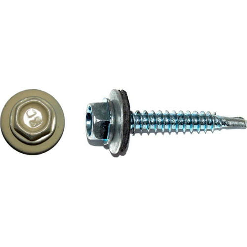 Саморез кровельный Креп-Комп RAL1014 слоновая кость 4,8х19 мм 250 штук